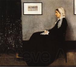 James Abbott McNeil Whistler Arrangement in Gray and Bloack No.1;Portrait of the Artist's Mother Spain oil painting art